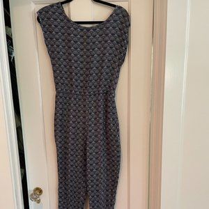 Ace and Jig Navy Pattern Jumpsuit Romper Onesie